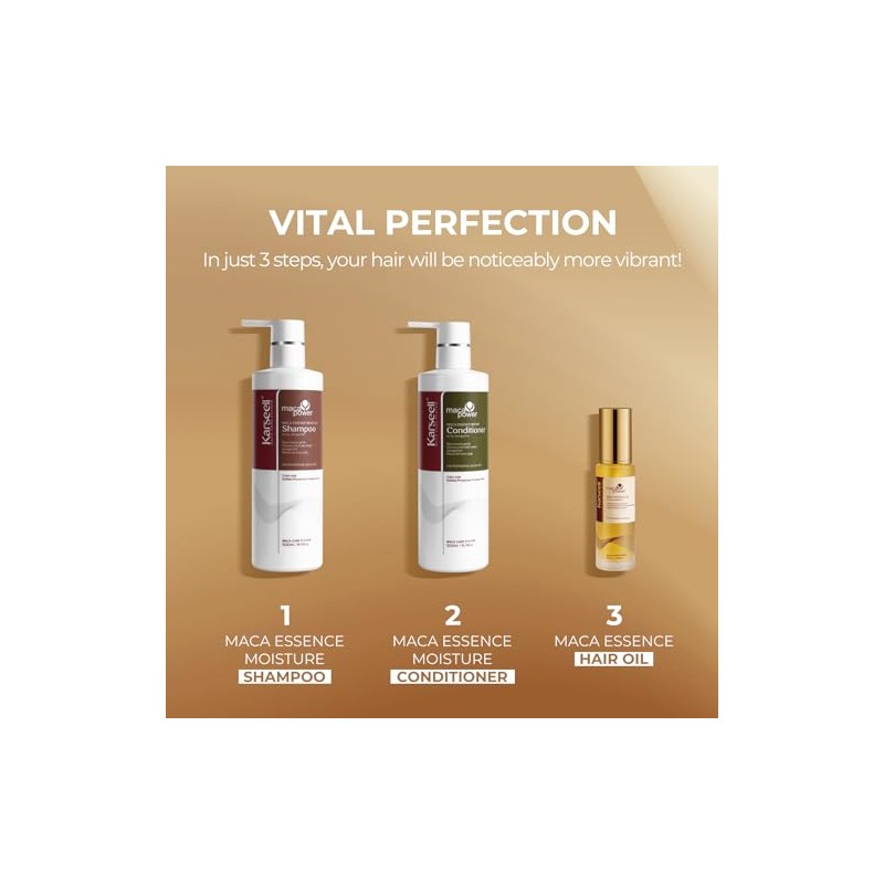 Karseell Kit De Tratamiento Capilar Con Colágeno, Champú Y Acondicionador
