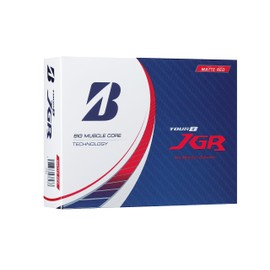 Bridgestone Tour B JGR 2023 Model Golf Balls, 12 Balls, Matte Red J3RX