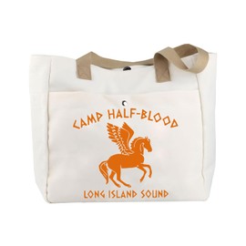 AKTAP Percy Fan Gift Long Island Sound Tote Bag Pegasus Zeus Gift Horror Novel Lover Gift (TOTE, Blood TB-PY1)