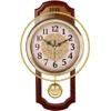 Cunluna European Wall clock,Mute silent quiet Creative Living room Bedroom