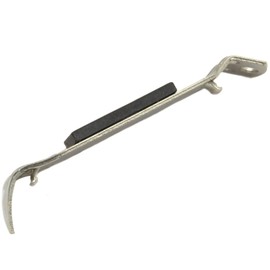 Chef Craft Select Iron Plated Bottle Opener, 4.25 inches in Length, Gray