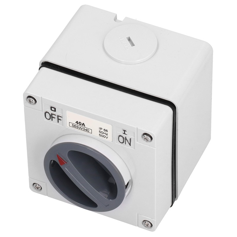 Outdoor Waterproof Switch Socket Dustproof Isolation Rotary OnOff Buttons Indicators