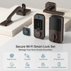 Smart Front Door Lock Handleset – SMONET Fingerprint Keyless Entry
