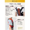 Bodykoo 姿勢サポーター (柔道整復師監修) 姿勢ベルト 背筋ベルト 脱着簡単 男女兼用 通気性 伸縮性ありタイプ 猫背