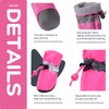 TEOZZO Dog Shoes for Hot Pavement, Anti-Slip Sole Dog Boots