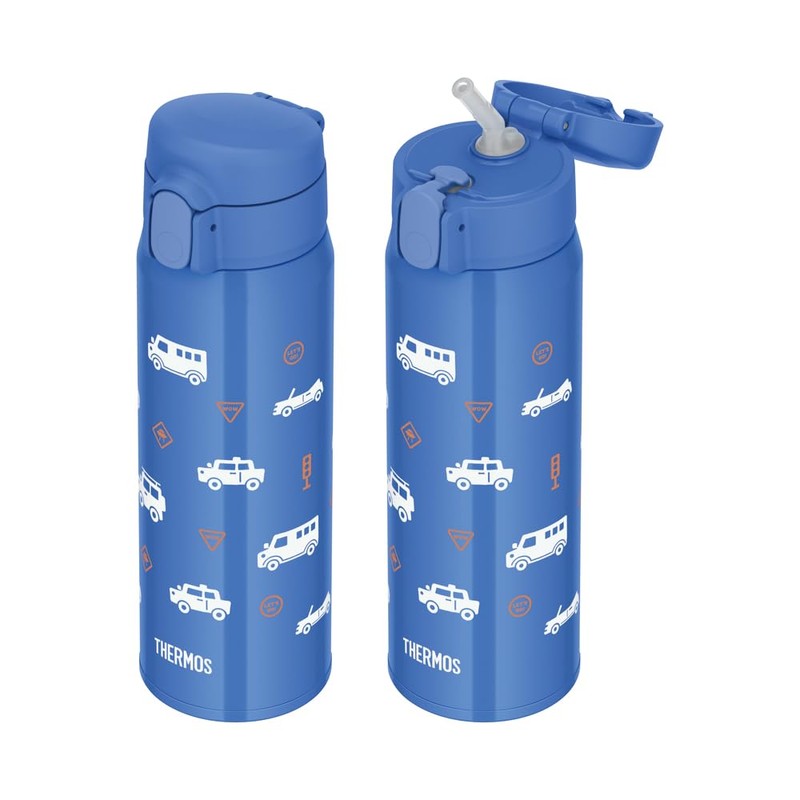 Thermos FJW-550TR COB Vacuum Insulated 3-Way Bottle, Cobalt Blue, For