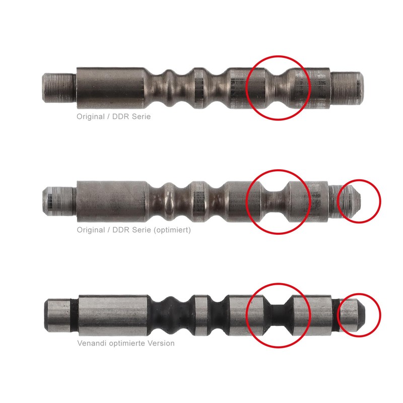Venandi Motors Gear Shaft, Series Version for M53 S50, SR4-2,