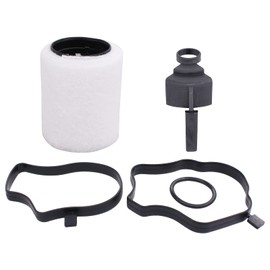 Doo Engy Oil Separator Filter Crankcase Vent with Seals for 1 Series E87 3 Series E46 E90 E91 5 Series E39 E60 E61 7 Series E38 X3 E83 E53