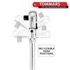 TOMMARS Flex-Head Ratchet Set, 1/4", 3/8", 1/2" Drive Flexible Ratchet