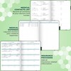 Clever Fox Medical Planner Daily – Health Diary Notebook, Wellness