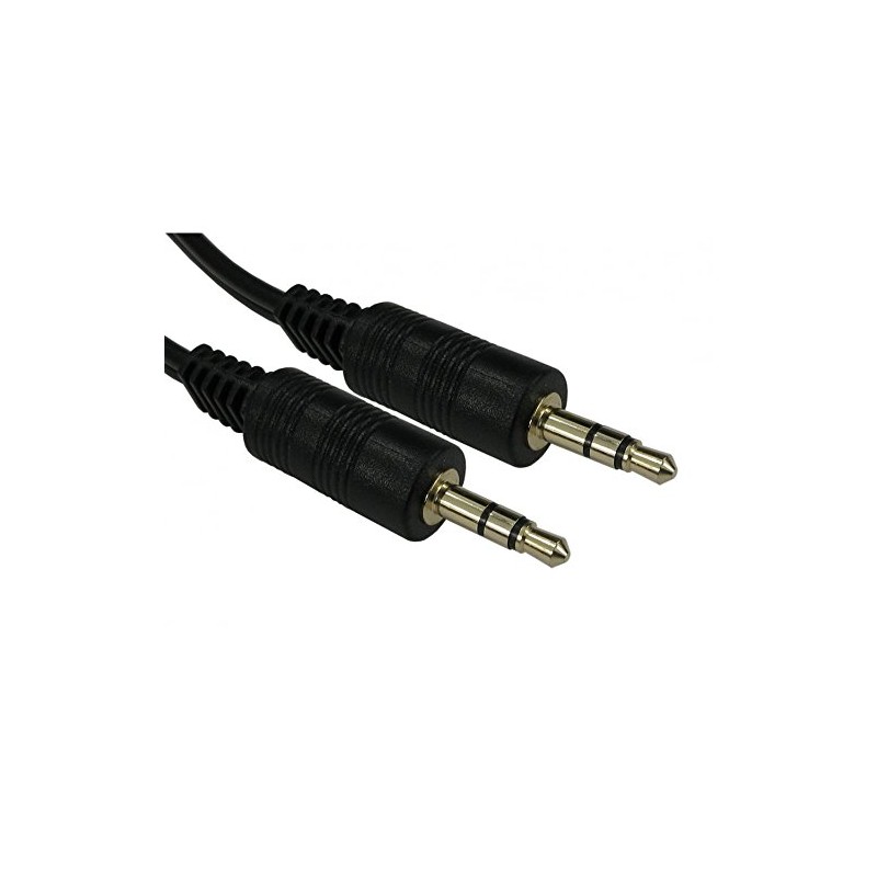 1m 3.5mm Jack Cable - Premium Quality / 24k Gold