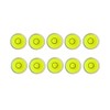 10pcs Bubble Spirit Level Degree Mark, 10x6mm Mini Circular Bullseye