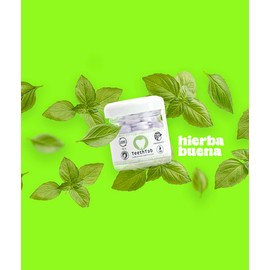 TeethTab Mini | Pasta dental natural sin flúor (20g, Hierbabuena)