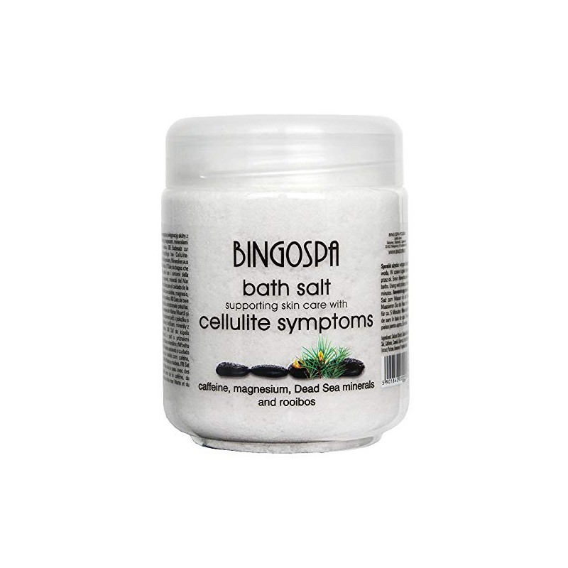 BINGOSPA Bath Salt for Cellulite, Stretch Marks, Muscle Tension with