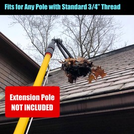 Gutter Cleaning Tools, Cleaning Roof Leaf Tools, Leaf Cleaning Tool, Ground Gutter Cleaner, Roof Gutter Cleaning Tool, Gutter Extension Rain Gutter Cleaners from the Ground