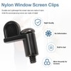 7/16 Inch Window Screen Clip with 12 Screws, Storm Door