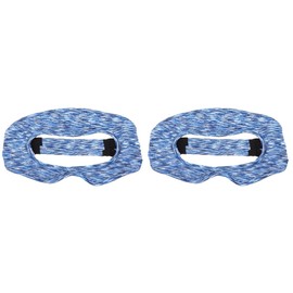 Gatuida 2pcs Vr Eye Mask Cover for Virtual Reality Headsets Quick-Drying Sweat Band Breathable Design for Comfortable Use for Vr Gaming Enthusiasts