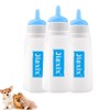 3 Pack Kitten Silicone Bottle Feeding Kit,Nipple & Feeding Kit