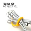 Reusable Silicone Cable Twist Ties Organizer Perfect for Cord Management,