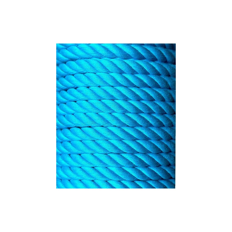 Großhandel für Schneiderbedarf 2 m Cotton Cord 10 mm Turquoise
