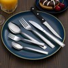 Hunnycook 72-piece Silverware Set for 12, Stainless Steel Flatware Set,