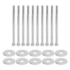 Intake Manifold Bolts Stainless Steel Corrosion Resistant Replacement for Chevy