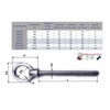 Pack of 2 Eye Bolts M6 x 40 mm Eye