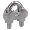8mm Wire Rope/Cable Grip/Clamp Stainless Steel 316 Marine Grade 5