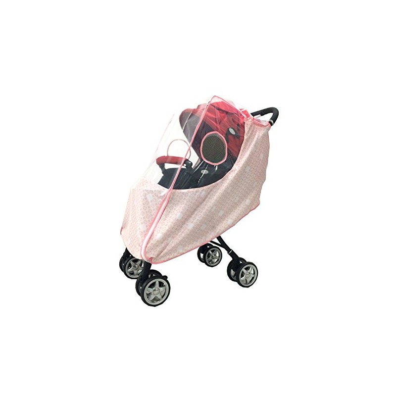 Smart Start Full Size Stroller Rain Cover with Front Open