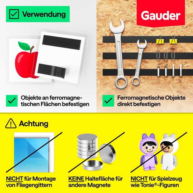 Gauder Magnetic Tape