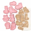 Eidoct 8PCS Cookie Cutters Shapes Baking Set Moulds Cookie Cutters