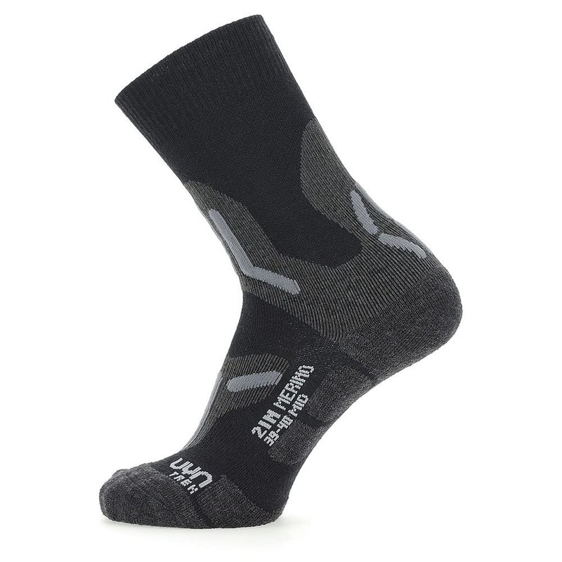 UYN Women's socks, Black / Grey