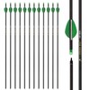 Zhao.Fu 29 Inch Carbon Arrow Practice Hunting Arrows Spine 400