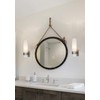 XiNBEi Lighting Wall Light ADA Wall Sconce with Opal Cylinder