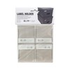 Bigso Box of Sweden 4er-Set Etikettenhalter (groß) – Labelhalter zur