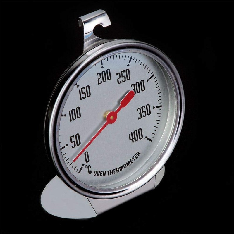 Stainless Steel Stand Up Dial Oven Thermometer Grill Fry Chef