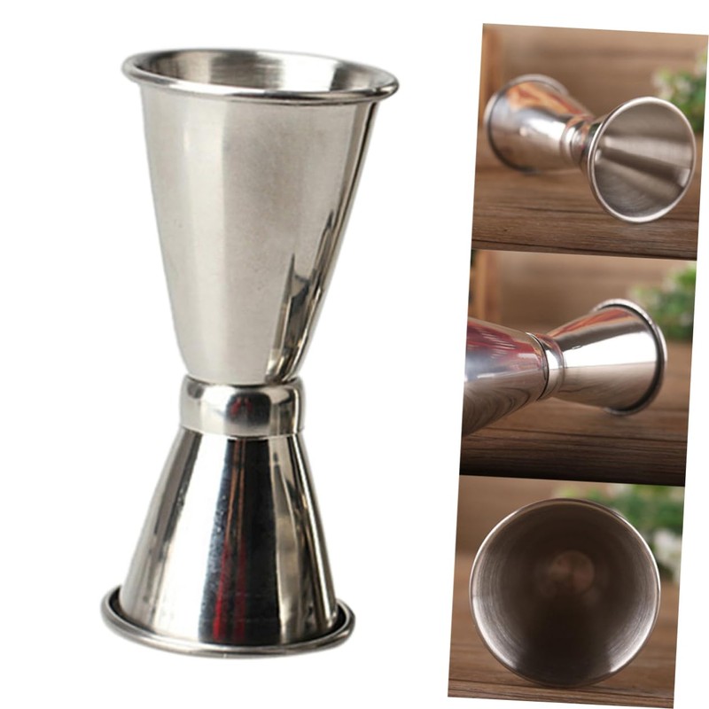 Ciieeo 4 Pcs Stainless Steel Double Head Measuring Cups Versatile