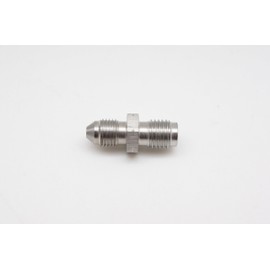 Autobahn88 Stainless Steel Brake Hose End Fitting - Inverted Flare AN3 to M12x1.0, 3/8x24-UNF