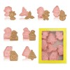 Kit 8 Pzs Cortadores De Galletas Navidad Moldes Repostería