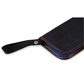 23 Digits Abacus Case Denim Fabric Blue nf3701 