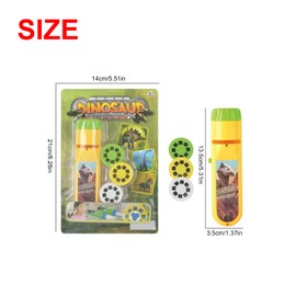 NOOLY Torch Projector Toy for Children Torch Learning Toy from 3 Years TYWJ-01 (Dinosaurs and Space) Q6601