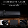 YLZZMDQSZ Leather Chef Knife Roll Bag, Knife Bags for Chefs