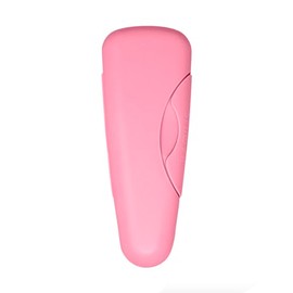 RADIUS Razor Travel Case, BPA-Free Recycled Plastic, Portable for Bathroom, School, Home, Camping - Pastel Pink