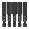 sourcing map 5pcs Hex Head Wrench Drill Bit 8mm(H8) Metric