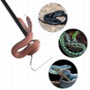 Snake Hook, Stainless Steel Extensible Grappling Hook, Pick-Up Handling Tool,