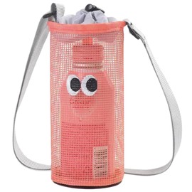 Refoiner Bottle Cover Shoulder Bottle Case for Kids and Adults Unisex Bottle Holder Shoulder Strap Pet Bottle Cover Diagonal Carry Handbag Adjustable Strap Convenient Storage Drink Holder Lightweight