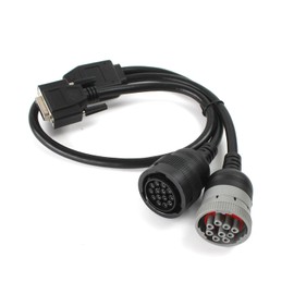ZACHAGER 3177485 4576114 ET3 ET-III Split Y Scanner Connect Cable (9+14Pins), for CAT ET-III ET3 317-7485 457-6114, Truck Diagnostic Adapter Tool Connector Cable Parts