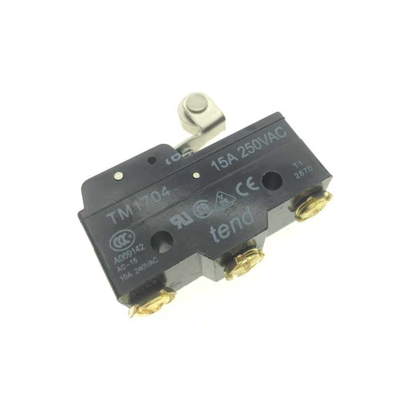 YXQ TM-1704 Short Hinge Roller Lever Momentary Micro Limit Switch