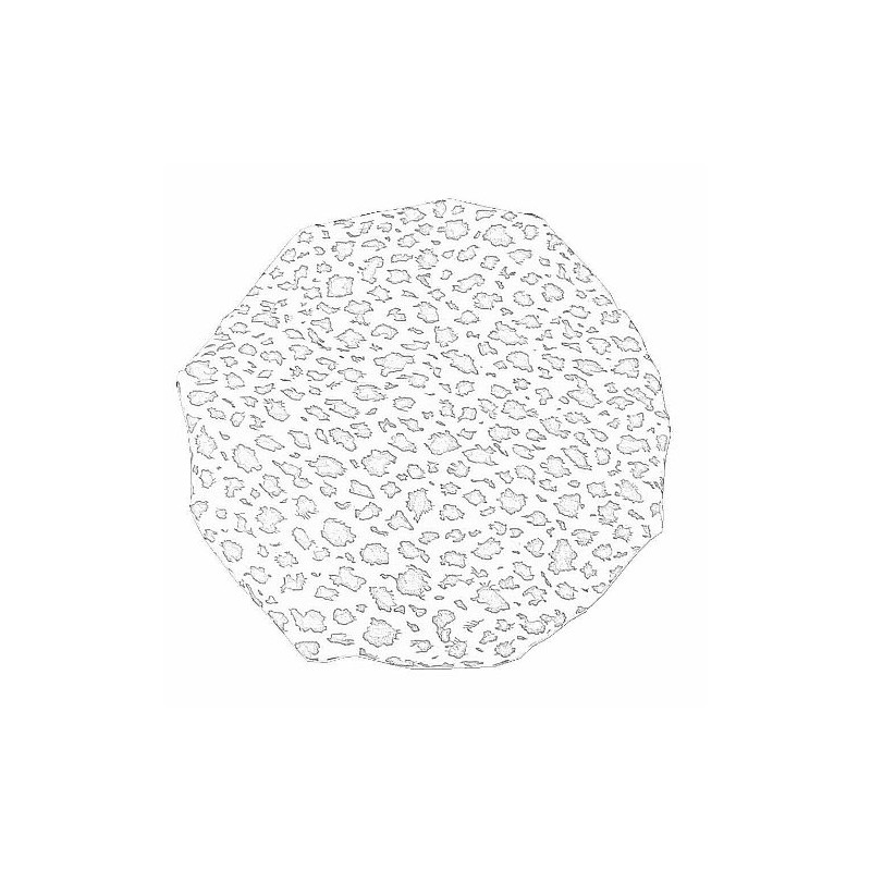 EleCharm Designer Reusable Shower Cap, Leopard Stylish Bath Cap Double