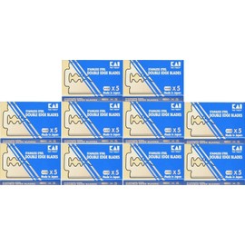50 KAI Double Edge Razor Blades